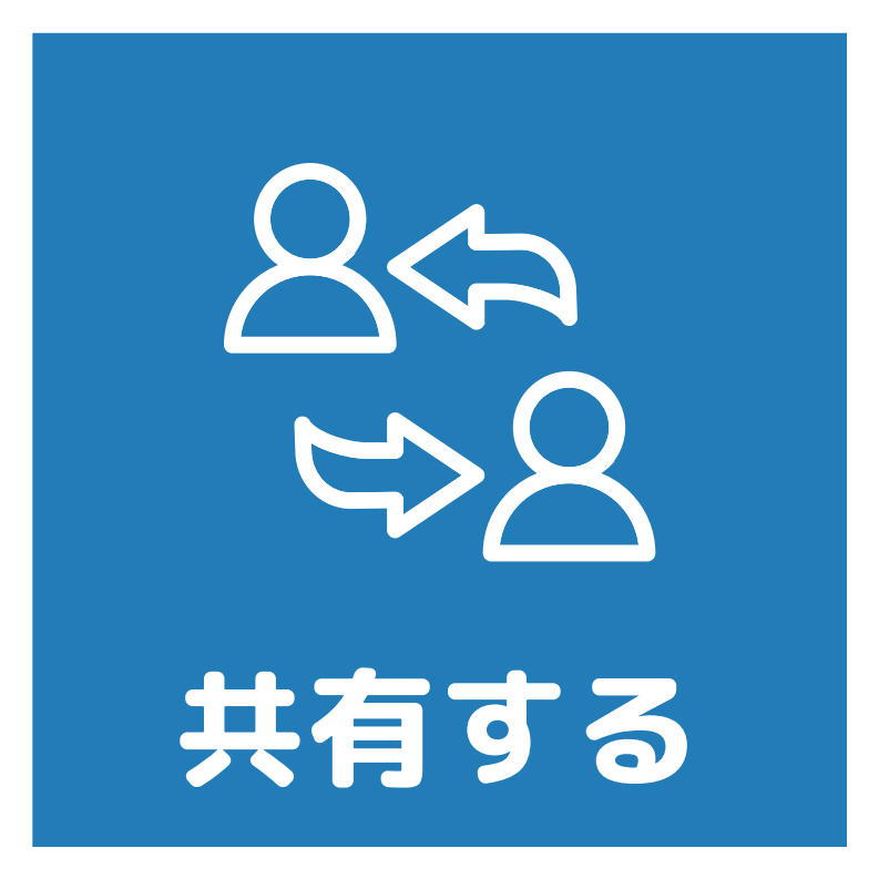 共有するアイコン