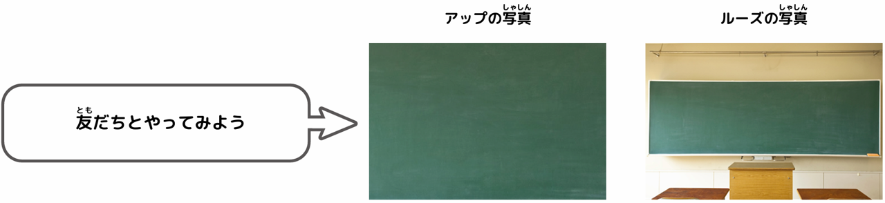 友だちとやってみよう