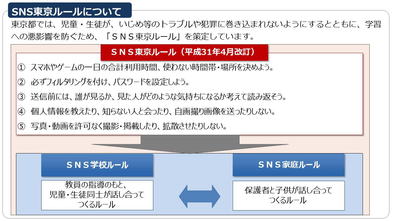 SNS東京ルールとはのプレビュー画像