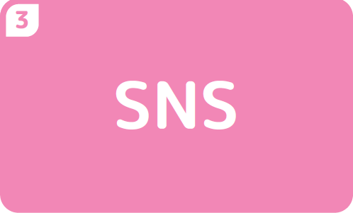 ③SNS