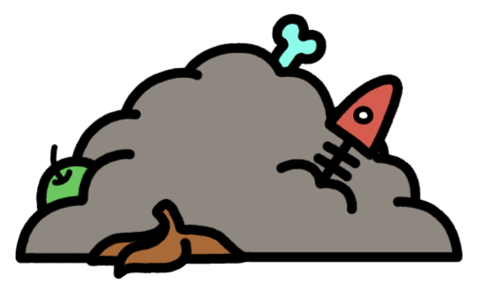 ゴミの山