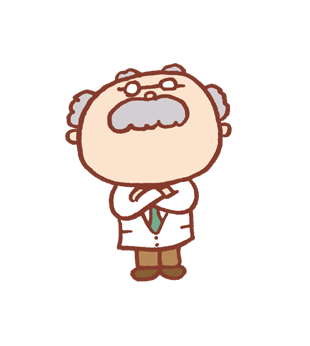 考えている博士