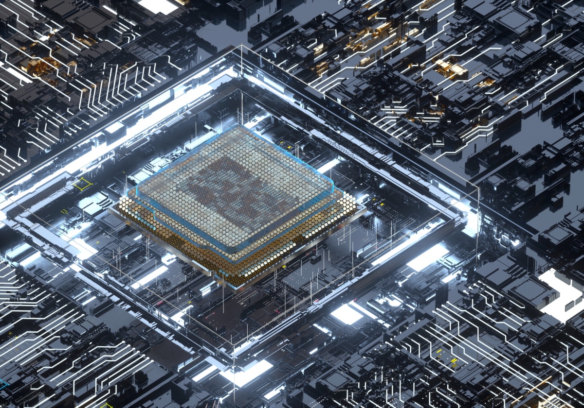 コンピューター内部のイメージ