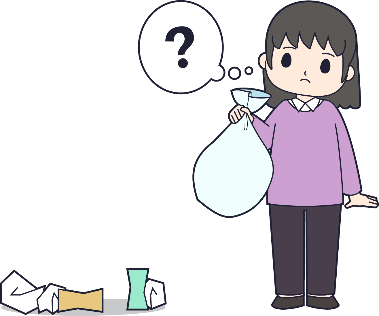 色々な世代の人がスマホを持って集まっている画像